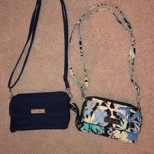 Vera Bradley Travel Purse / Wallet Purse Bundle